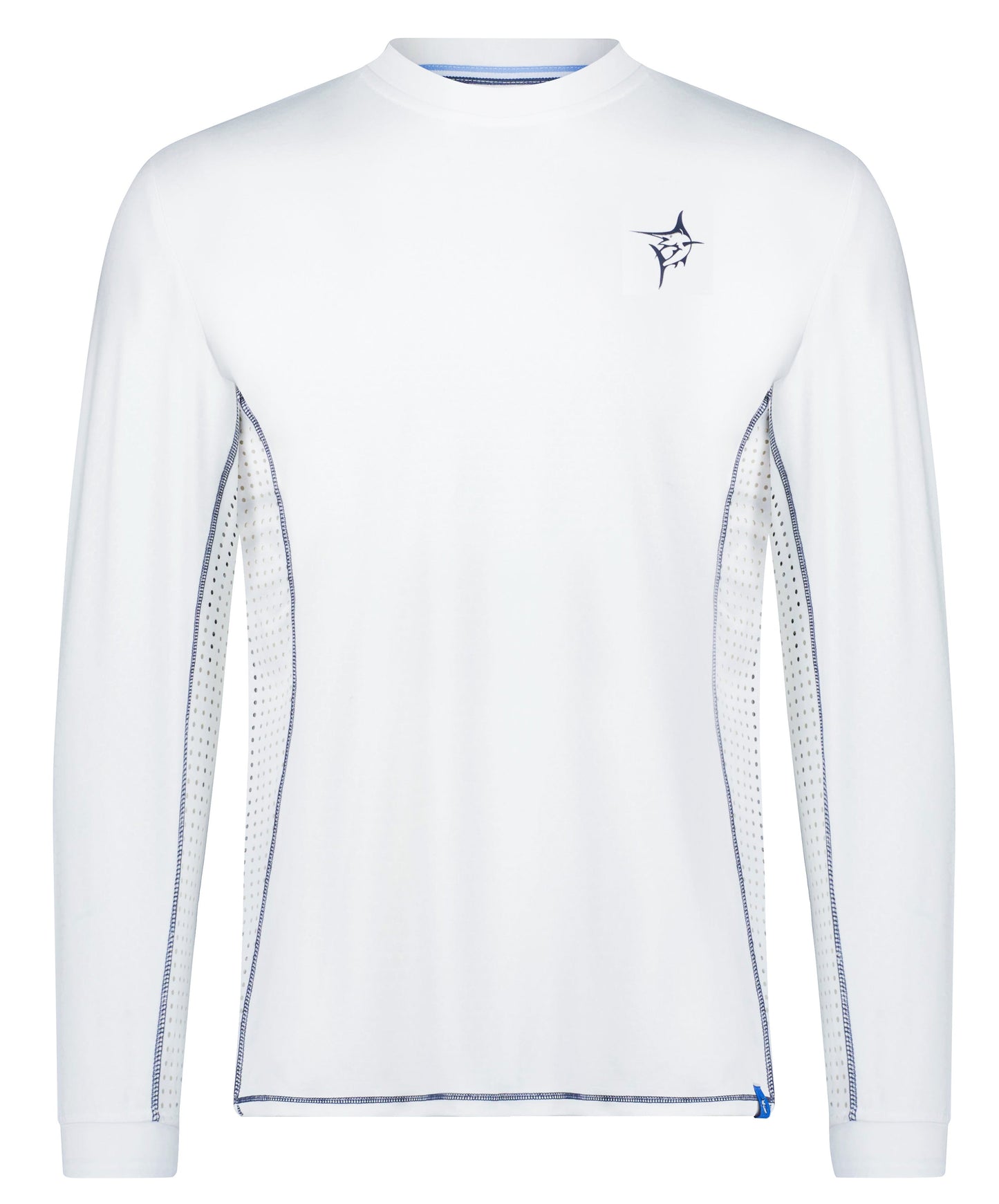 White Water Life NautiFlex Performance Tee in various colors, lightweight athletic shirt with logo, designed for active wear.
