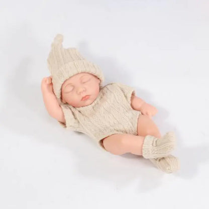Mini Soft Silicone Baby Doll - Cute Gift for Girls