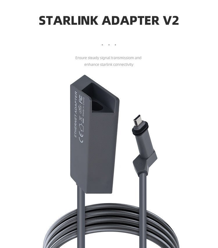 Wired Connection to RJ45 for Starlink Gen 2 Ethernet Adapter - BACKUPMYFILESNOW.COM®