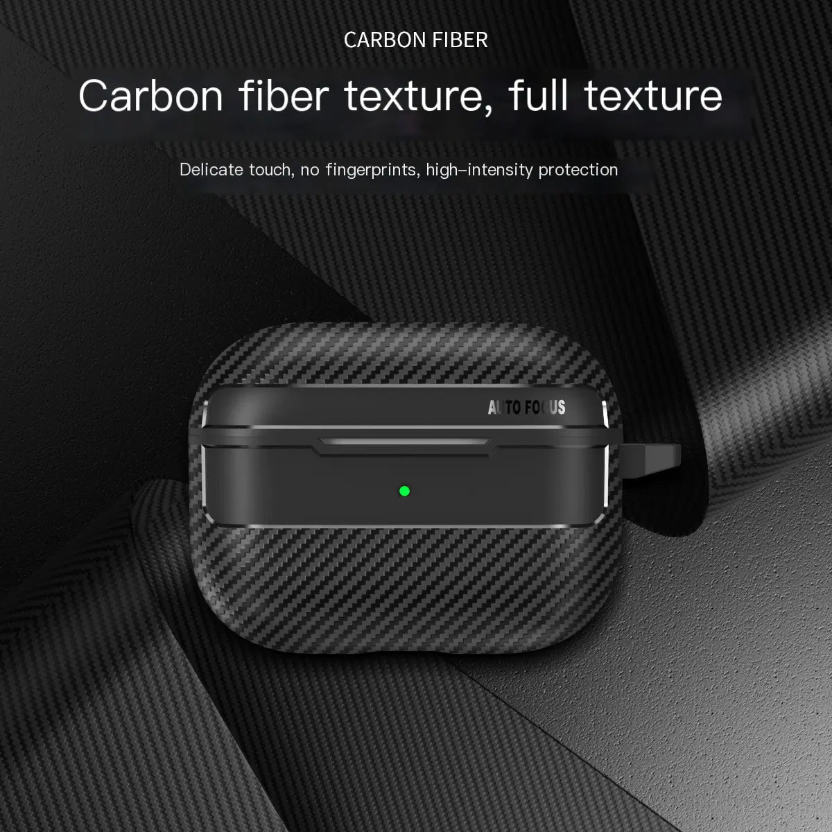 Carbon Fiber Case for AirPods Pro and AirPods 2/3