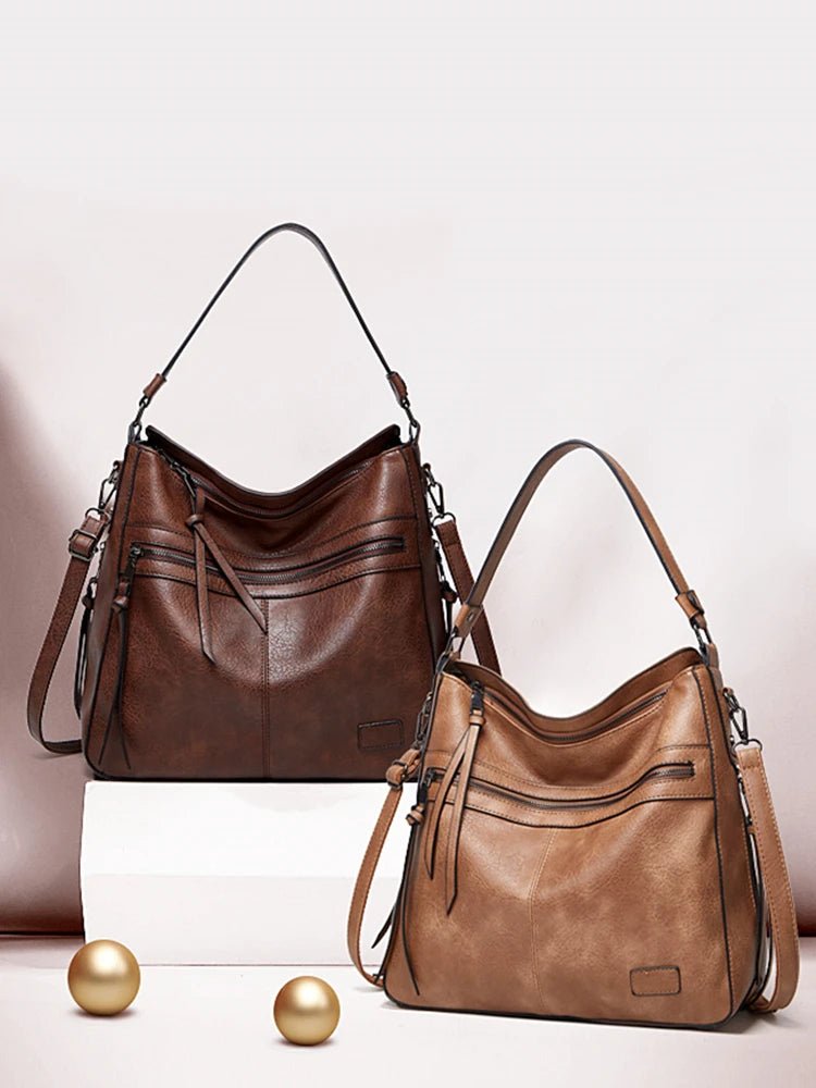 Women Handbags Female Designer Brand Shoulder Bags for Travel Weekend Outdoor Feminine Bolsas Leather Large Messenger bag Winter - BACKUPMYFILESNOW