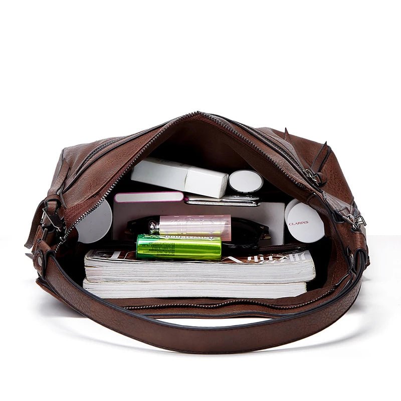 Women Handbags Female Designer Brand Shoulder Bags for Travel Weekend Outdoor Feminine Bolsas Leather Large Messenger bag Winter - BACKUPMYFILESNOW