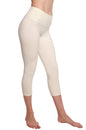 Women's Capri style leggings made from bamboo viscose and cotton by Spun Bamboo, featuring a comfortable, fitted design.