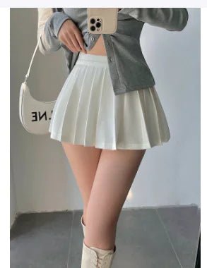 Women's Fashion Black Pleated Skirt - BACKUPMYFILESNOW