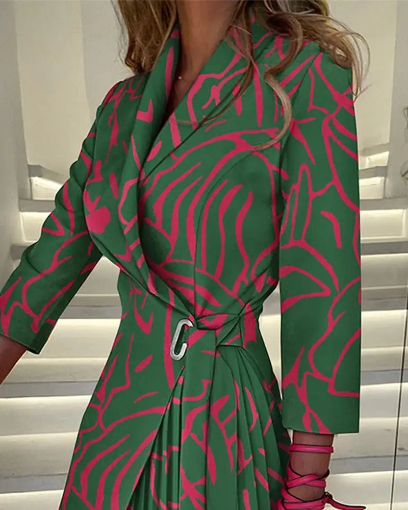 "Women’s Fashion Personality Bandage Dress" - BACKUPMYFILESNOW