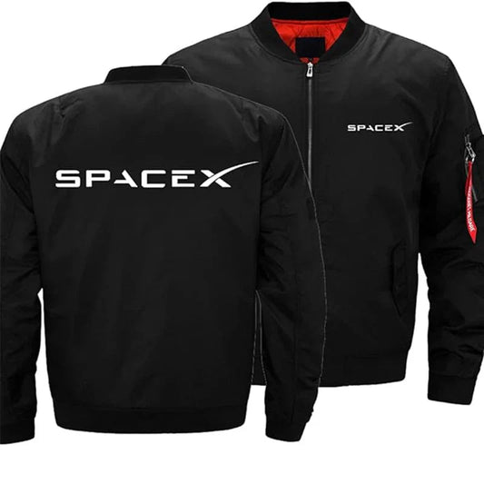 Men's WorthVee Flight Spacex Jacket in XS, featuring a sleek design with space-inspired details and a comfortable fit.