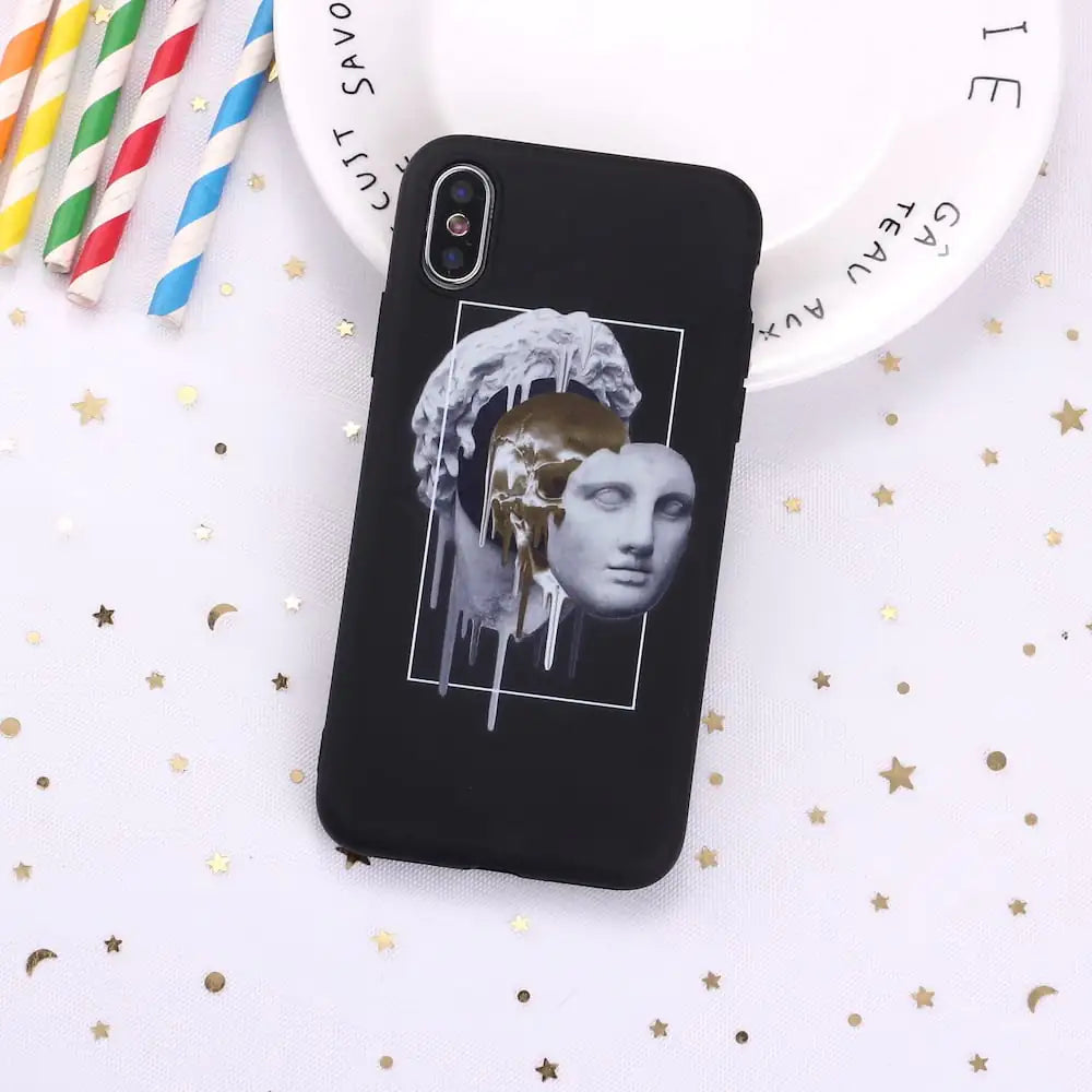 Creative Cartoon Sculpture Mobile Phone Case