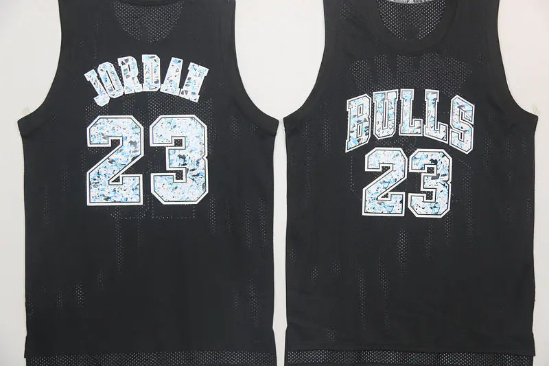 Bulls Basketball Jersey with New Drift Embroidery
