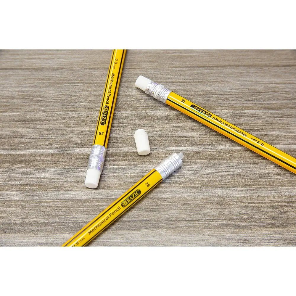 Yellow 0.9mm Mechanical Pencil (4/Pack) - BACKUPMYFILESNOW