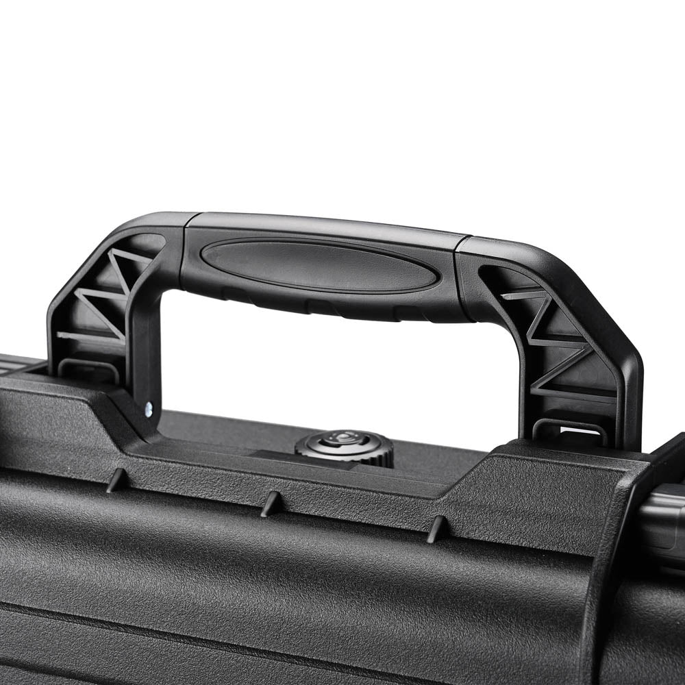 Yescom Starlink mini case with foam padding for dish, kickstand, and cable storage, designed for protecting Starlink equipment.