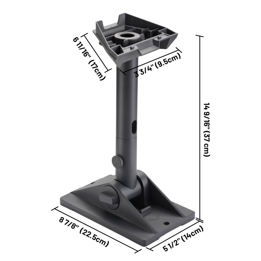 Yescom Starlink Mini Mount heavy-duty pivot mount with adjustable tilt angle for secure satellite dish installation