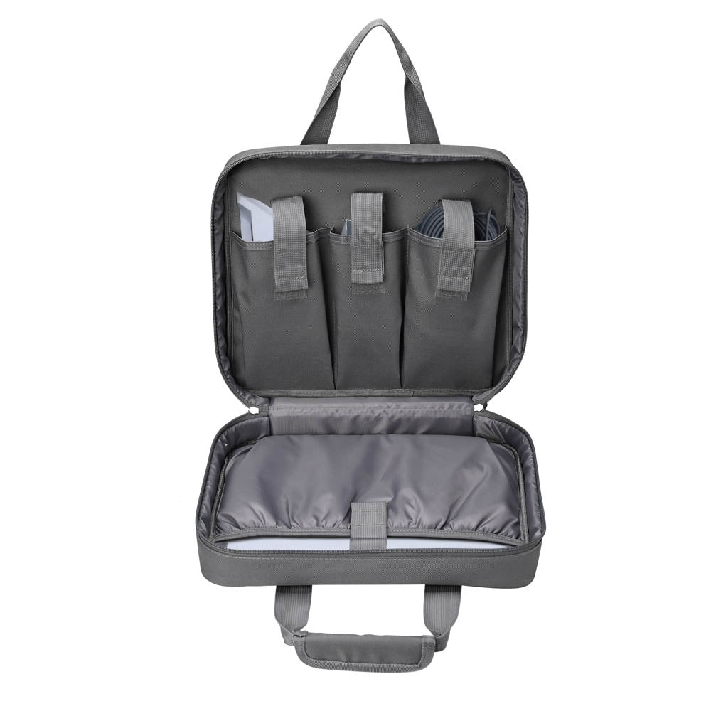 Yescom Starlink Mini Travel Bag for Dish Router and cables, padded tote with compact design for easy transportation.