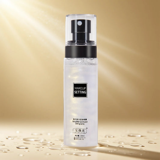 Your Skin Icon 100ml waterproof makeup fixing spray with oil control, hydrating, and long-lasting setting for a fresh makeup finish