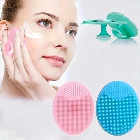 Your Skin Icon double-sided facial cleansing brush for blackhead removal and gentle oil lip peeling, designed for safe face washing.