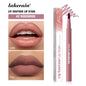Waterproof 2-in-1 lip stain and liner pen by Your Skin Icon, long-lasting, smudge-proof, transfer-resistant makeup lip pencil in 8 colors.