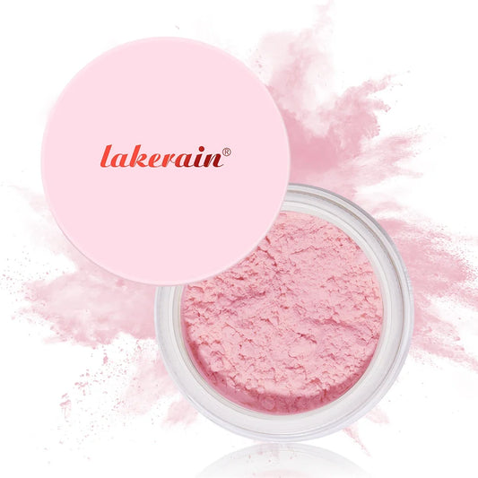 Your Skin Icon long-lasting matte pink setting powder with oil control, pore modification, and makeup fixation for a flawless finish.