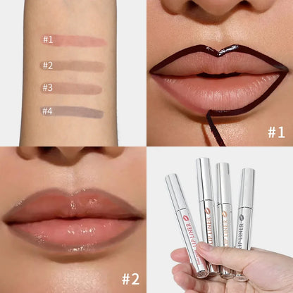 Your Skin Icon Lakerain waterproof peel-off lip liner with long-lasting, smudge-proof hydrating lip contour makeup.