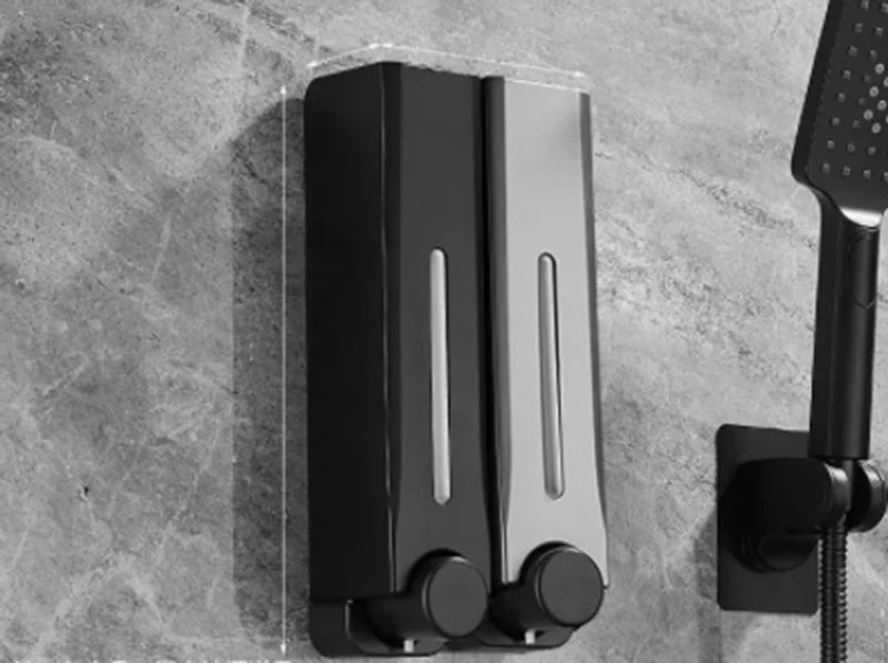 ZAOQI 500ML Soap Dispenser Wall Mounted Shower Soap Dispenser Shower Gel Detergent Dispenser for Bathroom Accessories DropShip - BACKUPMYFILESNOW